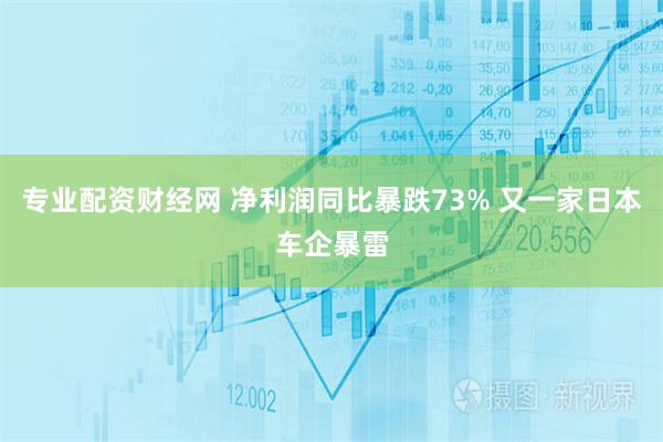 专业配资财经网 净利润同比暴跌73% 又一家日本车企暴雷