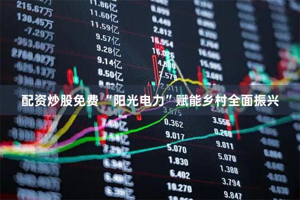配资炒股免费 “阳光电力”赋能乡村全面振兴